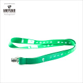 Llavero de titular de la tarjeta Lanyard personalizado Lanyard impreso con clip de cocodrilo